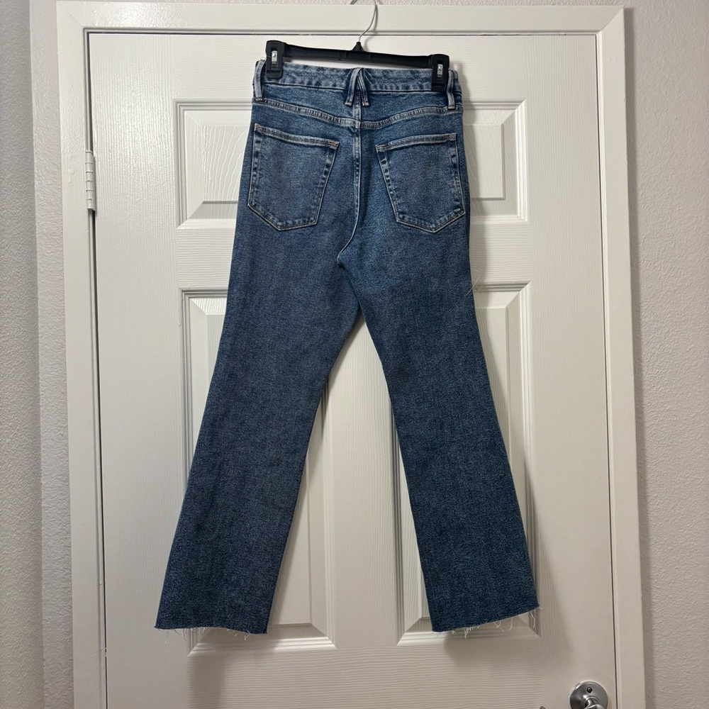 Good American Denim Good Flare High-Waist Jeans - Picture 4 of 7